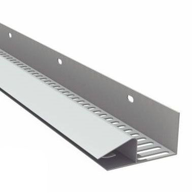 Manthorpe Continuous Soffit Vent (10,000mm2) - 2.44m White