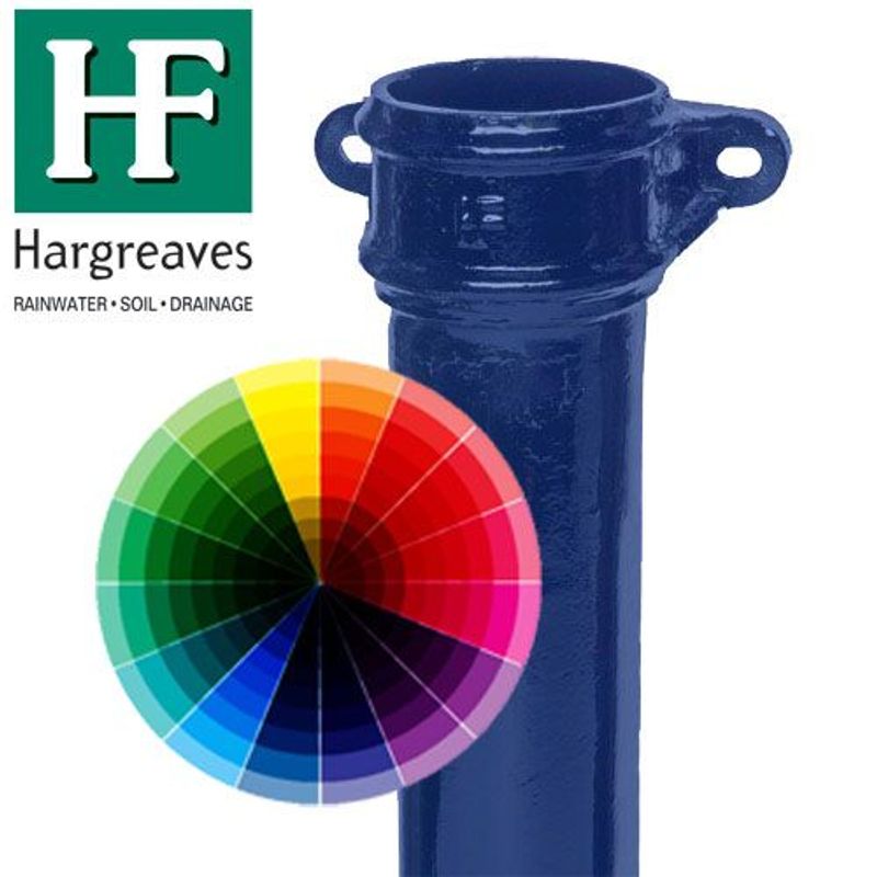 Premier Extra Cast Iron Guttering Coloured and Colour Match Roofing