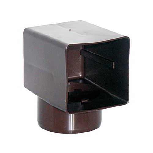 Wallbarn Coupling Right Angle Square Spigot - 100mm x 100mm x 100mm