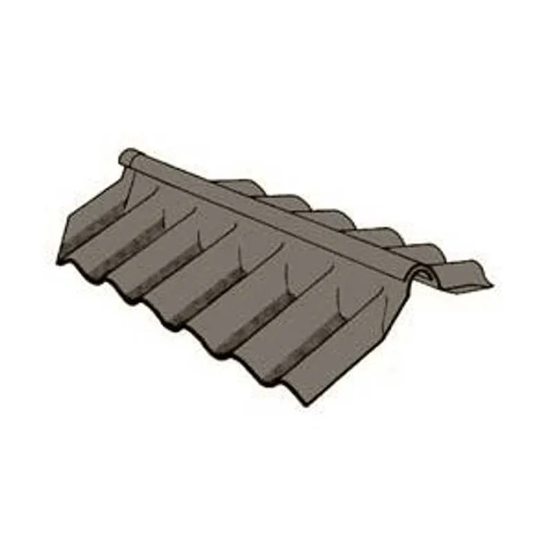 Close Fitting Ridges DISCON - Fibre Cement Close Fitting Ridge (Natural Grey) - Two Piece ...