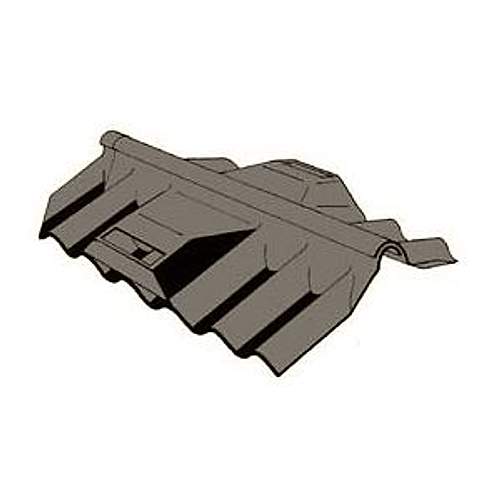 DISCON - Fibre Cement Close Fitting Ventilated Ridge (Natural Grey ...