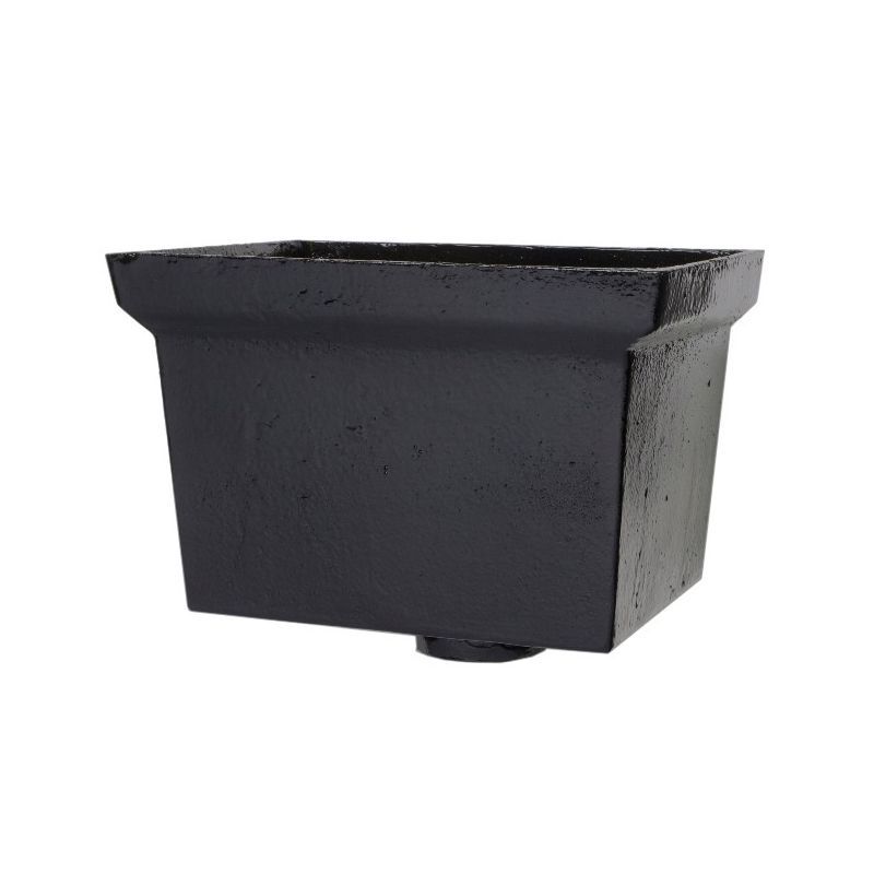 SPECIAL 150mm Cast Iron Painted Black Hopper Head Roofing Superstore®
