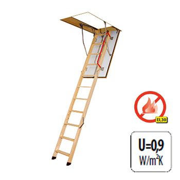 fakro-fire-resistant-3-section-wooden-loft-ladder