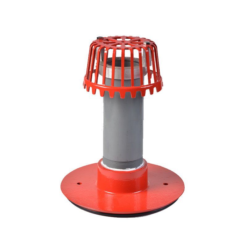 ACO Rainwater Roof Overflow Outlet with Dome Grate - 75mm