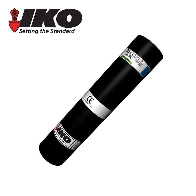 IKO TGX Torch-On Green Mineral Roofing Felt Cap Sheet - 8m x 1m Roll