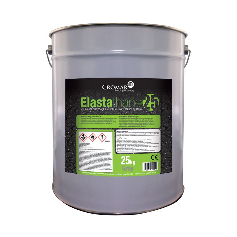 Cromar Elasta Thane 25 High Performance Waterproof Coating - 25kg