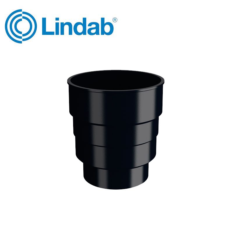 Lindab Drainage Connector HD Polythene Black