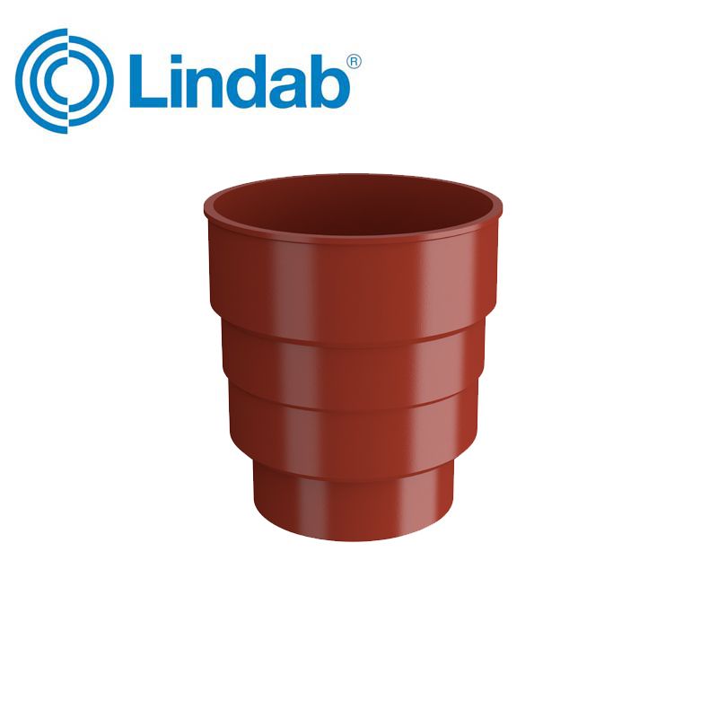 Lindab Drainage Connector HD Polythene Tile Red