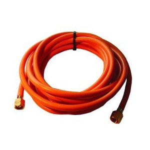 Propane Hose - 8mm Orange (20m Length) - Including Crimps