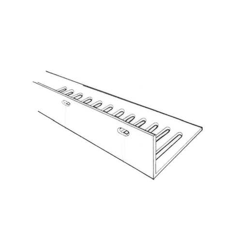 Manthorpe G826 Flat Roof Soffit Vent in White - Pack of 10