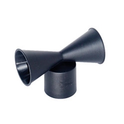 Wallbarn Standard Black Plastic Cap for TPE Vents - 140mm High