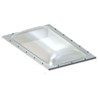 R5 760mm x 1060mm Double Glazed Polycarbonate Dome Only - Opal