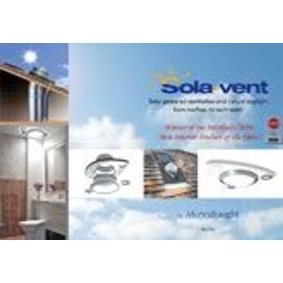 Monodraught Solavent 3-in-1 (Monodraught Sola-vent 300)Flat roof System ...