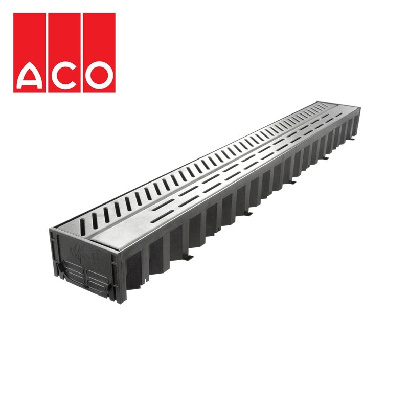 ACO Doorway Drain Door Threshold Channel - 1m