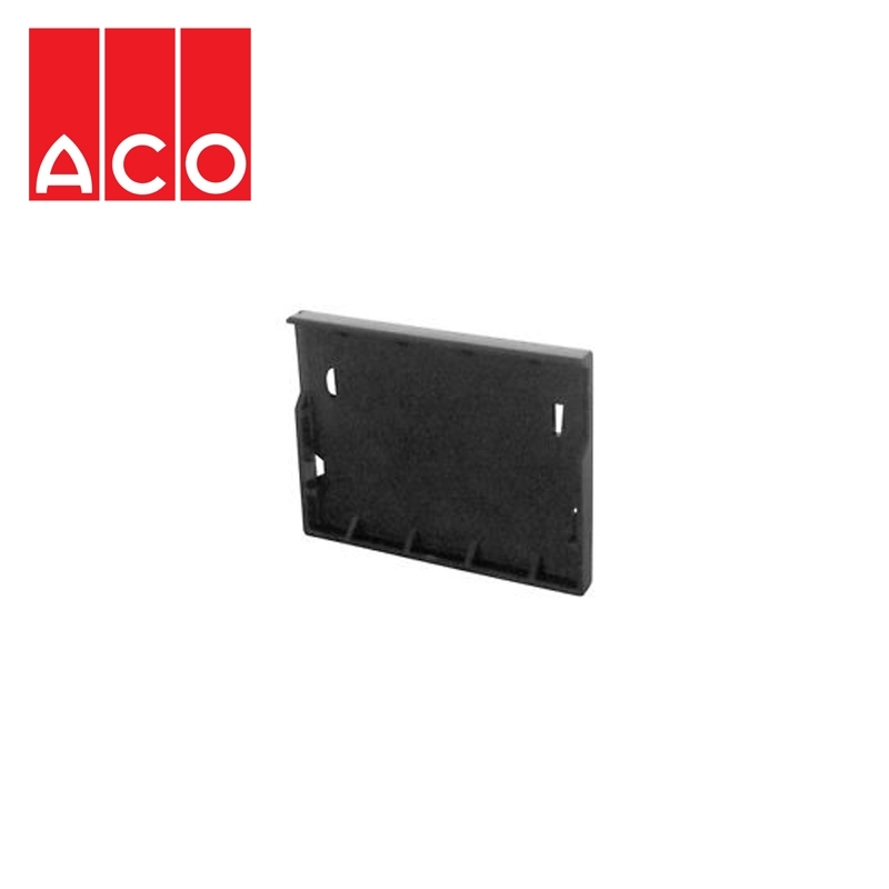 Driveway and Car Park Channel Drain End Cap - ACO Hexdrain