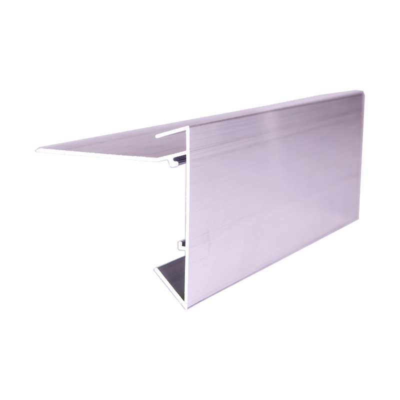 Aluminium Felt Roof Trim AF2 2.5m Long, 64mm Face, 60mm Leg