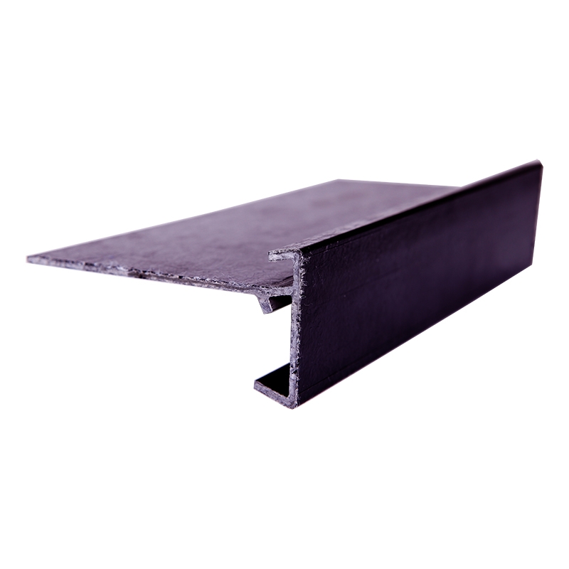 GRP Felt Trim Type 2 (Black) - 44mm Face 90mm Leg 2.5m Long