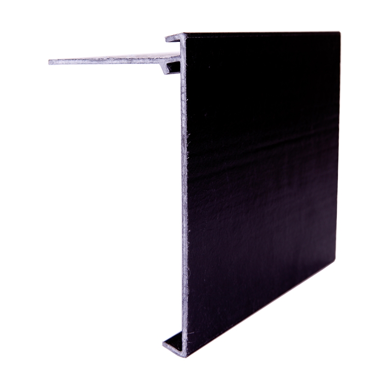 GRP Felt Trim Type 6 (Black) - 150mm Face 65mm Leg 2.5m Long