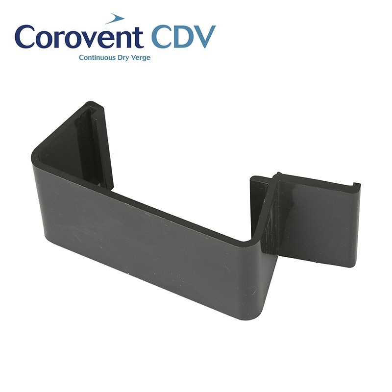 ariel-corovent-cdv-continuous-dry-verge-r-profile-straight-connector-in-blackg