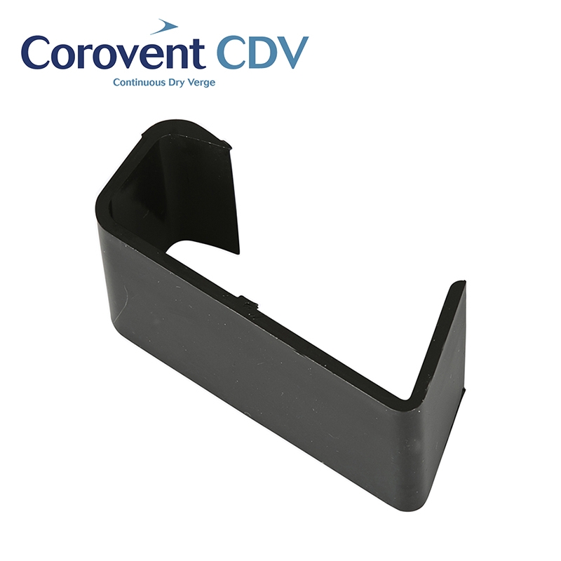 ariel-corovent-cdv-continuous-dry-verge-s-profile-straight-connector-in-black