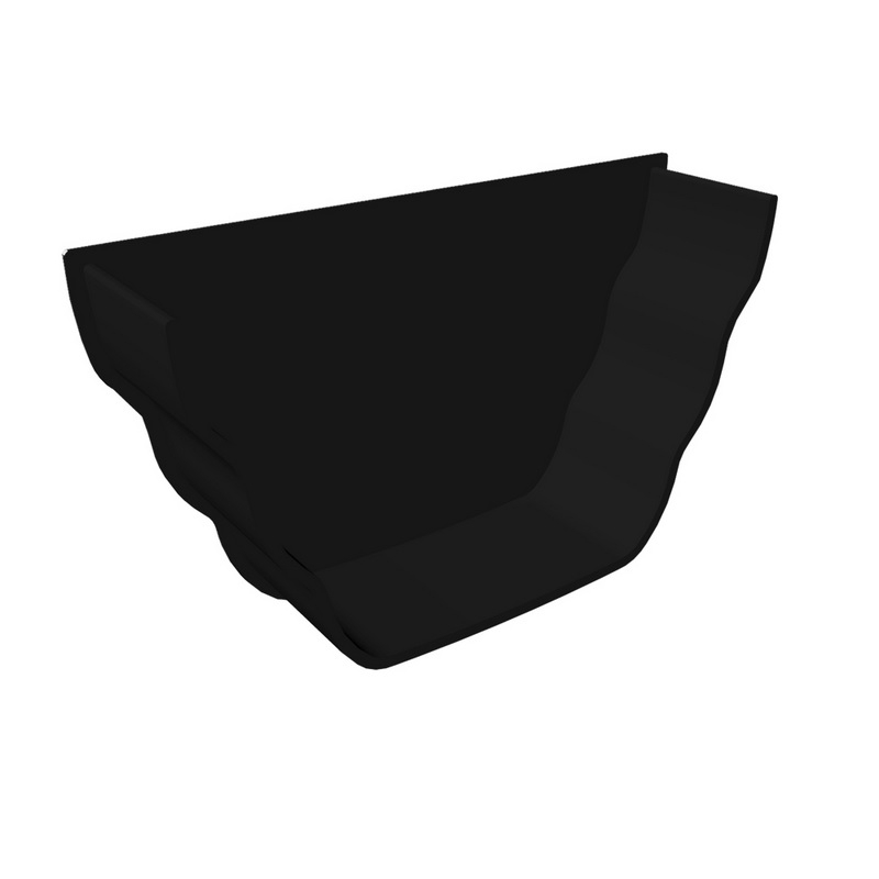 Freeflow Ogee Style Gutter Internal Stopend - Black