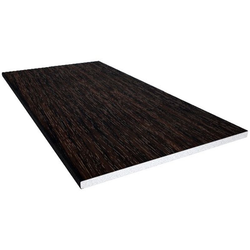 uPVC 225mm Vented Soffit Board (10mm General Purpose) 5m Black