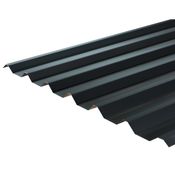 Metal Roof Sheet (34/1000 Box Profile) Polyester Paint Coated 0.7mm Slate Blue - 4300mm