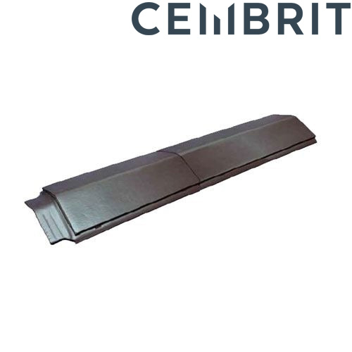 Cembrit 75 degree Continuous Fibre Cement Vented Ridge - 525mm Length
