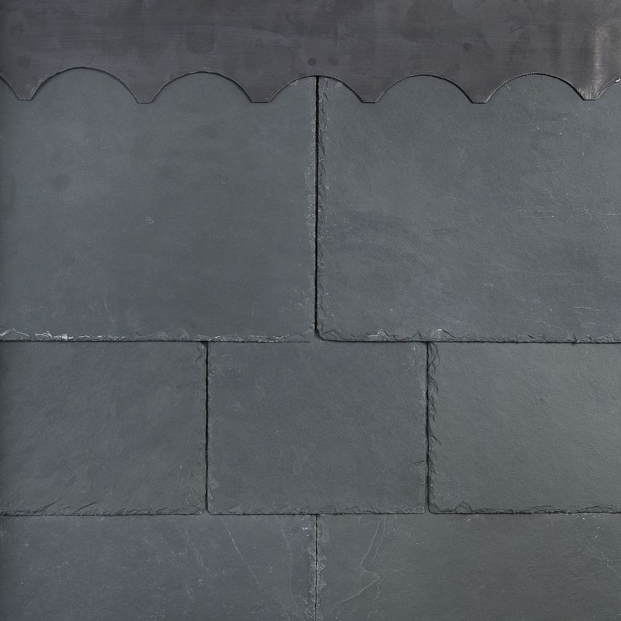 Brazilian Alpina 400mm x 200mm 1st Quality Natural Slate - Grey/Green