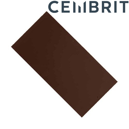 Cembrit Jutland 600mm x 300mm Man Made Fibre Cement Slate - Aut/Brown