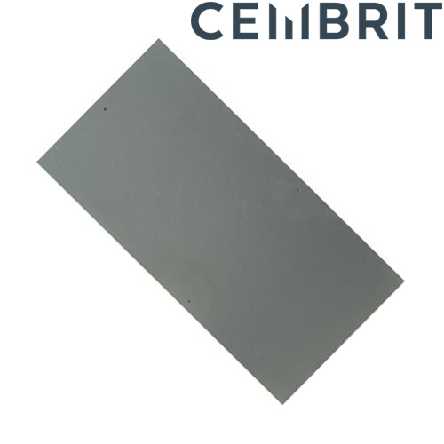 Cembrit Jutland 500mm x 250mm Man Made Fibre Cement Slate - Graphite