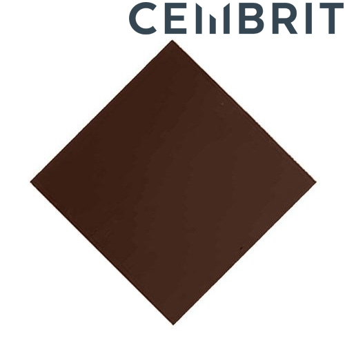 Cembrit Jutland 600mm x 600mm Man Made Fibre Cement Slate - Aut/Brown