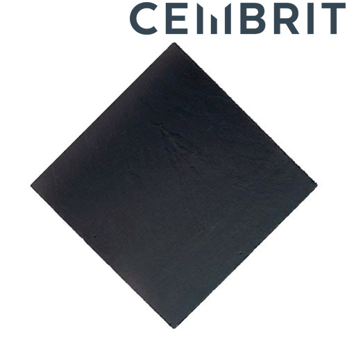 Cembrit Westerland 600 x 600mm ManMade Fibre Cement Slate - Blue/Black