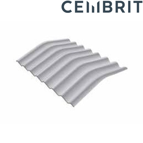 Cemsix Big Six Fibre Cement 15º Cranked Crown Ridge