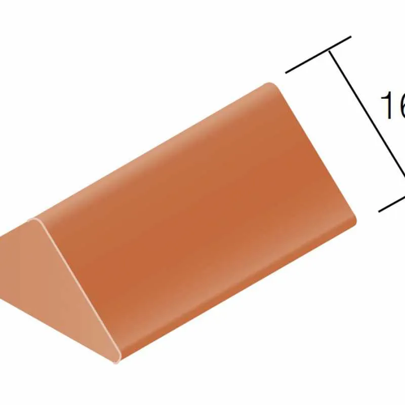 capped angle ridge | lagan building solutions Images... Sandtoft Angle Clay Ridge with Gable Stop End 305mm - Tuscan | Roofing ...