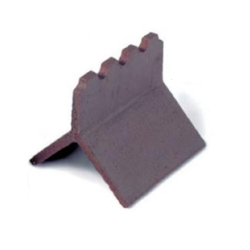 Dreadnought Cocks Comb Ornamental Ridge - Plum Red Smooth