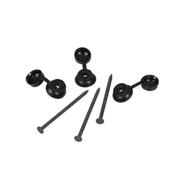 Coroline Black Roof Sheet Fixings (Pack of 20)