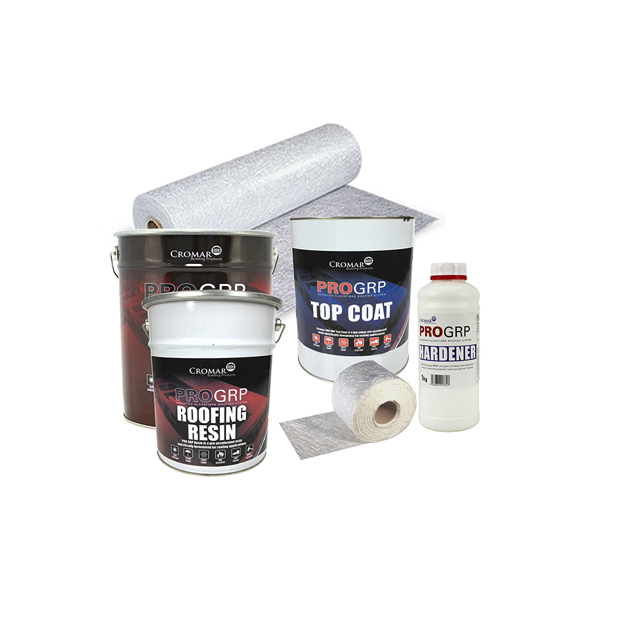Cromar ProGRP Fibreglass Roofing Kit With Tools - 10m2