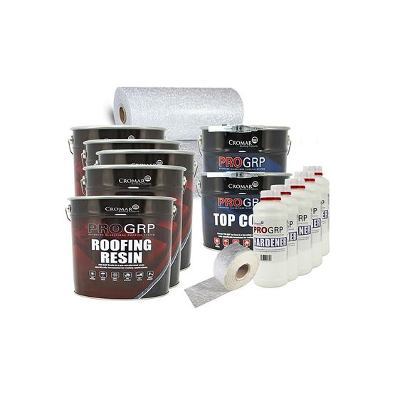Cromar Ridge Kit Cromar ProGRP Fibreglass Roofing Kit With Tools - 60m2 | Roofing ...