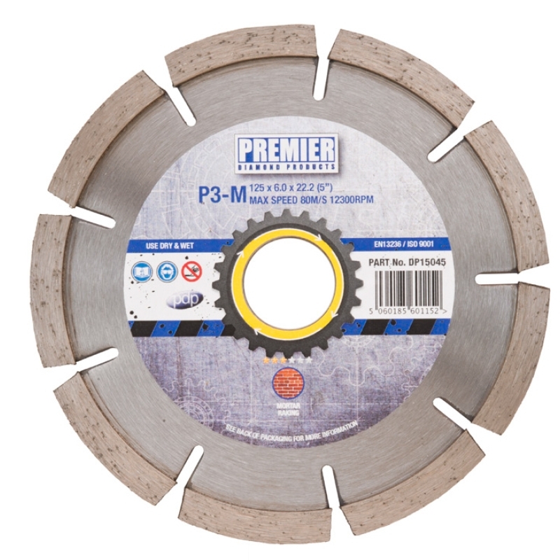 P3-M Mortar Raking Diamond Blade - 115 x 22.2mm