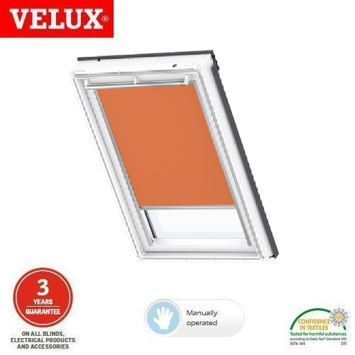 VELUX Manual Blackout Blind DKL CK06 4564 - Orange