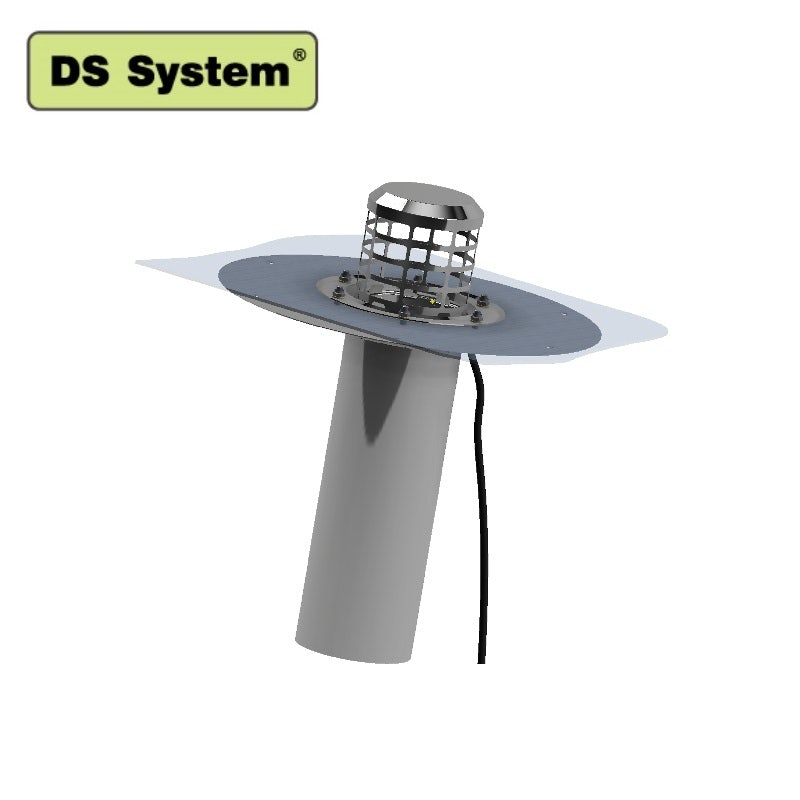 ds-system-ss-heated-vertical-roof-drain-with-dome-strainer