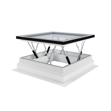 FAKRO DSF-D U6 Non-Domed Flat Roof Smoke Ventilation Window Pack 105 x 105cm