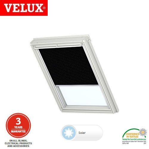 VELUX Solar Blackout Blind DSL FK06 3009 - Black
