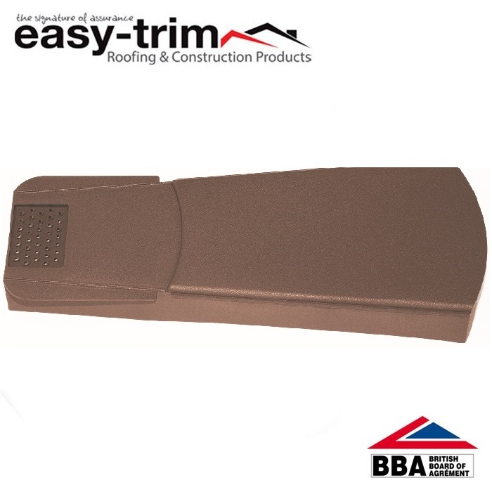 Easy-Trim Verge U Brown - Pack of 50