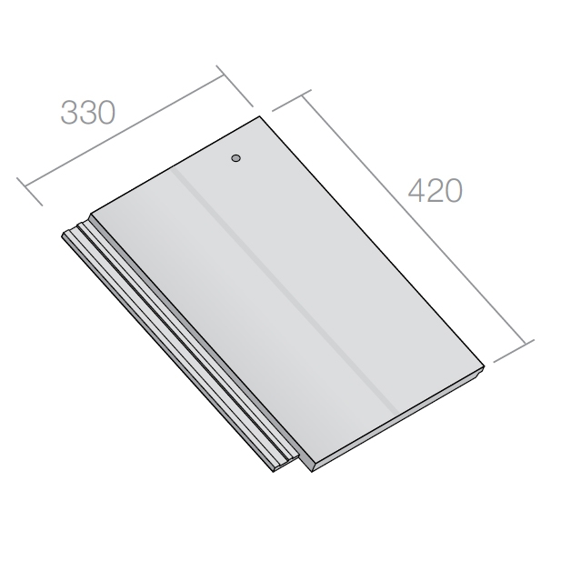 Marley Edgemere Half Roof Slate (Pair)