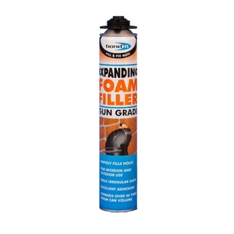 Fill and Fix Expanding PU Foam Gun Grade 750ml Box of 12 Roofing Superstore®