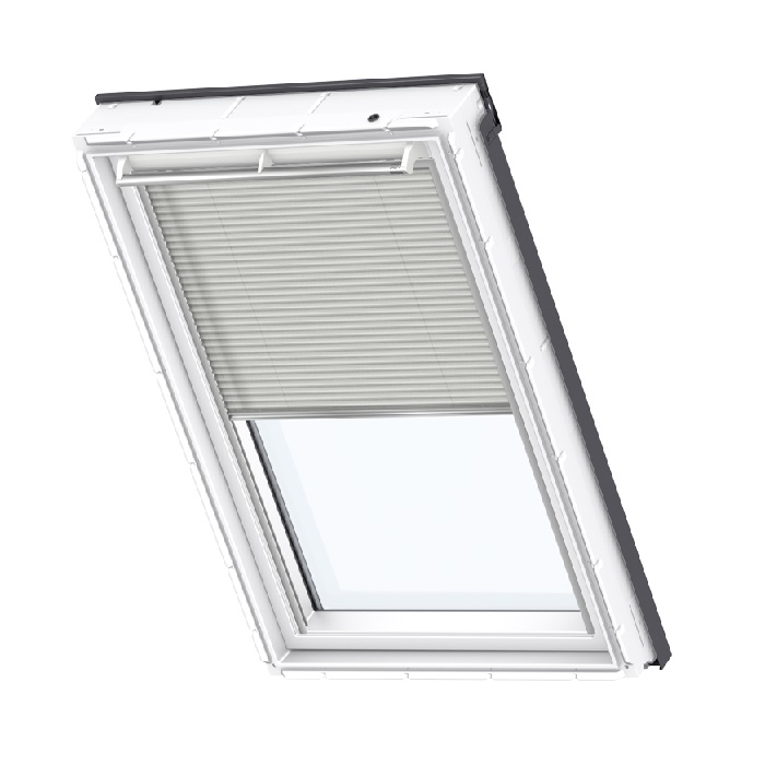 VELUX Electric Pleated Blind FML UK04 1259S - Classic Sand