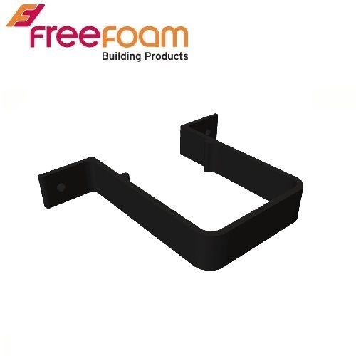 Freeflow Square Pipe Clip - Black