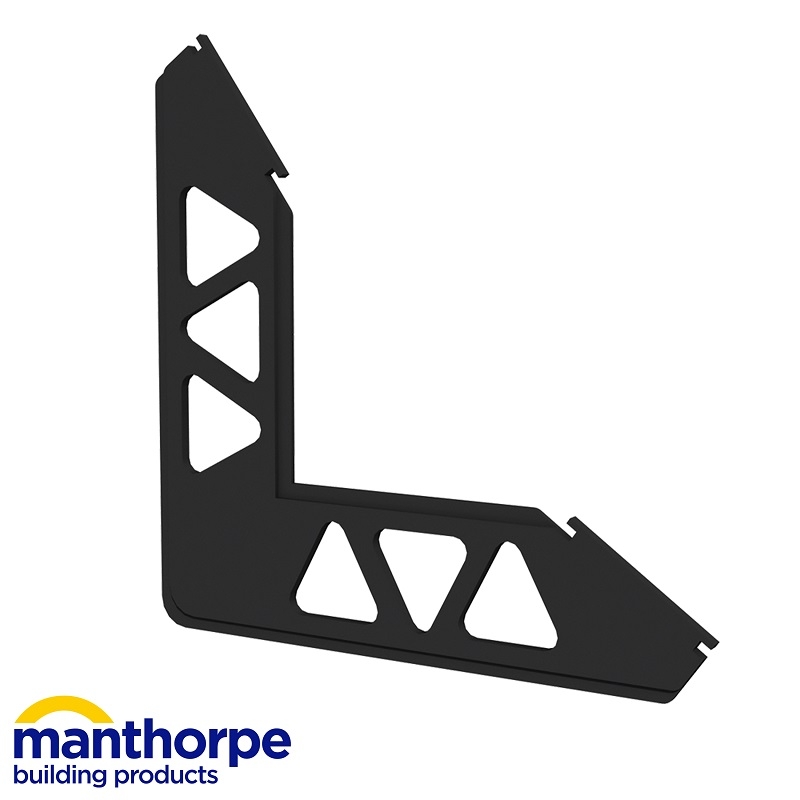 Manthorpe G246 Polypropylene Right Angle Clip - Pack of 50